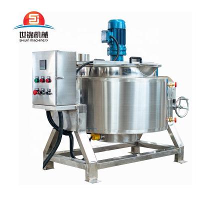 China Vegetable Processing Factory Stainless Steel Industrial Thermomixer Electric Sauce Cooking Machine for sale