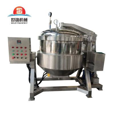 China Industrial Vegetable Processing Plant Big Steam Pressure Cooker Boiled Red Bean And Soybean for sale