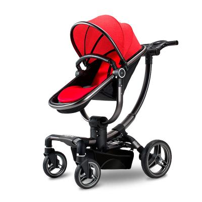 China With Detachable Front Bar 360 Degree Rotation Baby Walker 3 in 1 Enjoy Large Soft Baby Stroller Seat Pad Kids Stroller for sale