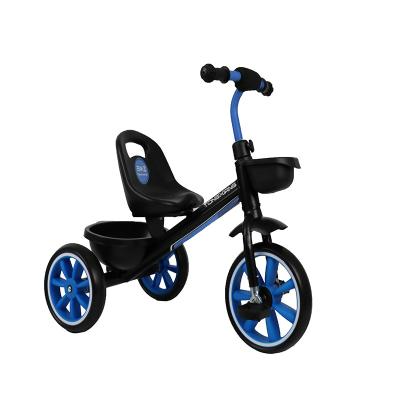 China Ride-on Toy The classic comfortable lightweight aluminum alloy children's toy car children's tricycle with hip-fitting seats for sale