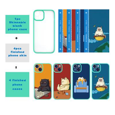 China Animal World Series Skinnable Blank Phone Case FORWARD Shockproof Add Finished Phone Cases Skin Customize Personalized Cell Phone Cover for sale