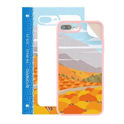 China Shockproof Back To Nature Series TPU IP-Wheelstone PC Case Skinnable Cell Phone Shockproof Cover Custom 3D Copy For iPhone 7P 8P for sale