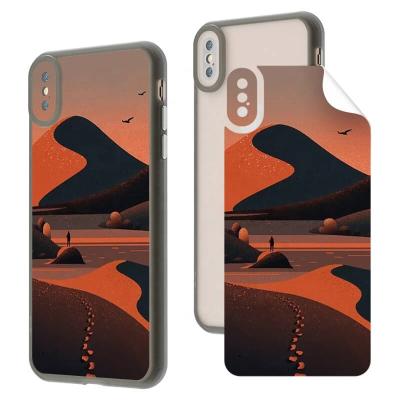 China Shockproof Throwback To Nature Series Antifall IP-Honstone XR Cell Phone Case Street Ins Fashion 3D Embossing Personalized Phone Covers for sale