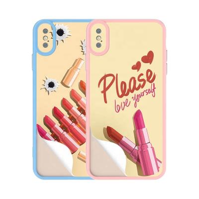 China Shockproof FORWARD Girls Party Antifall Antifall IP-Honstone X XS Cell Phone Case Skinnable 3D Cell Phone Cover TPU Custom PC Ins Fashion series for sale