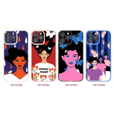 China Fashionable Girls AHEAD Series Shockproof Party Custom Mobile Phone Cover Antifall 3D Printed OEM ODM TPU Cool Cell Phone Case For iphones 11 for sale