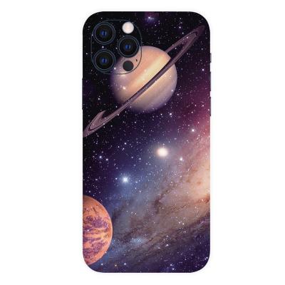 China Eco-Friendly Sky Film Mobile Phone Sticker Starry FRONT Removable Back Cover For iphone 12 pro Max Back Cover Film Making for sale