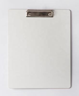 China Clipboard Easy Dry Erase Low Profile Clipboard Erase Cloth 9x12 Inch Outdoor Double Sided for sale