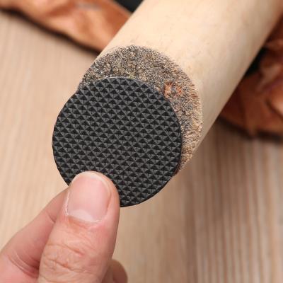 China Reasonable Price Self Adhesive Drawer Slider Foot Protector Black Anti Scratch Felt Adhesive Felt Pads Pads for sale