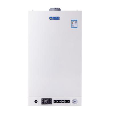 China 18KW-60KW WIFI Outdoor Remote Control Wall Mounted Hot Water Combi Wall Mounted Gas Boiler for sale