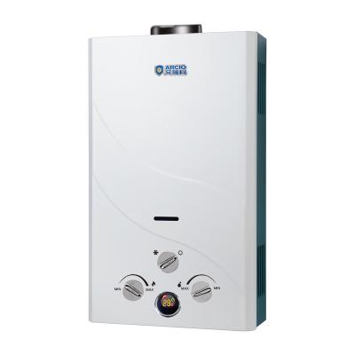 China 16L Natural Gas Outdoor Intelligent Tankless Gas Water Heater for sale