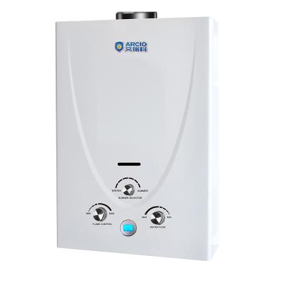 China FB1108 Hotel Shaped Tankless Panel Water Heater 6L Gas Water Heater for sale