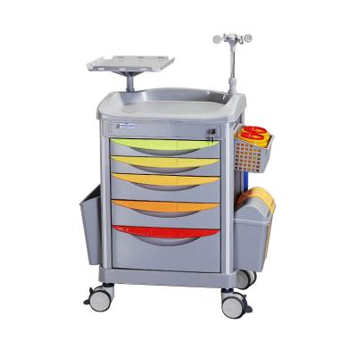 China Modern Furniture Hospital Food Patient Fridge bedside table for Equipment Trolley Medical Cart Hospital Equipment Furniture for sale