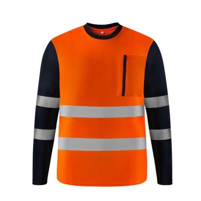 China Wickable Guaranteed Best Quality Unique Vis Reflective Men's Top T-Shirt for sale