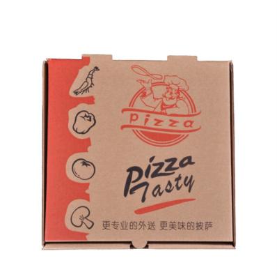 China Wholesale Disposable Disposable Pizza Takeout Paper Restaurants Packaging Boxes for sale