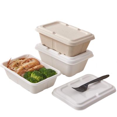 China Disposable Food Biodegradable Food Take Out Container To Go Food Box Packaging For Fast Food for sale