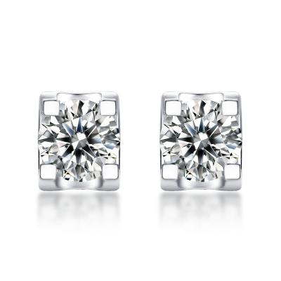 China Nice Design 925 Sterling Silver Jewelry With GRA Certified Moissanite Fashion Earrings Trend 2021 for sale