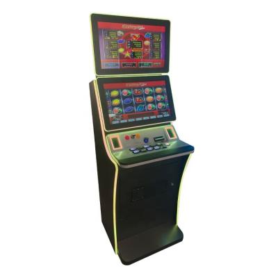 China Metal + Acrylic 24 Inch Double Screen Slot Games For Casino Machine Games Firelink Slot Game Machine for sale