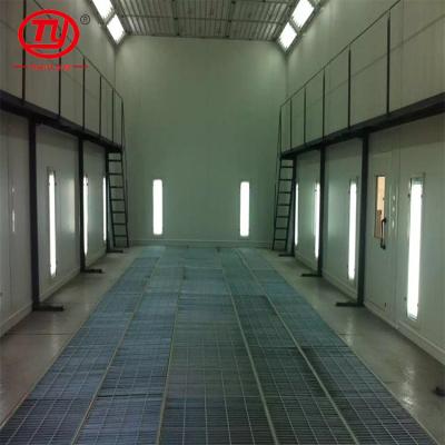 China Professional Eco - Friendly Outdoor Car Paint Spray Booth 7000L*5560W*3430H for sale