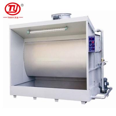 China Car Painting Durable Downdraft Water Curtain Spray Booth for sale