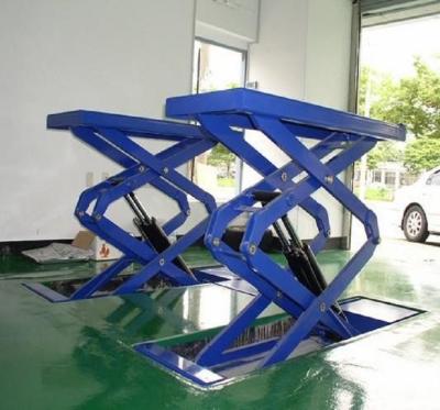 China Car Repair Maintenance Lifting Automatic Underground Scissor Lift Lift for sale