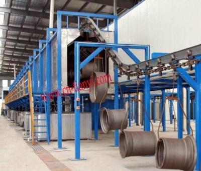 China Ceramic CE Approve Continuous Automatic Casting Furnace of Enamel Coating Equipment Line for sale