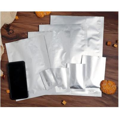 China Good Quality Food Heat Seal Food Packaging Aluminum Foil Vacuum Bag With 3 Sealed Sides for sale