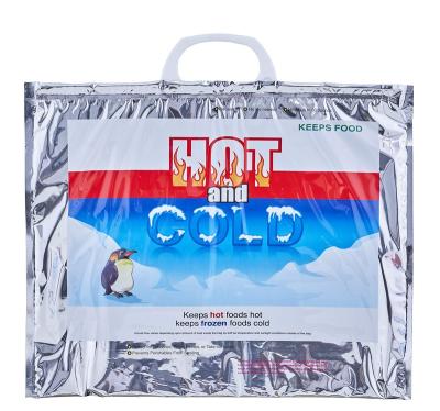 China Waterproof Reusable Waterproof Insulated Bag Food Storage Gel And Hot Items Reinforced Heavy Duty Refrigerated Lunch Packaging Cooler Bag for sale