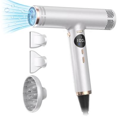 China Ionic 2023 Newest Household High Speed Hair Dryer  With 3 Heating Settings For Cold And Hot Wind for sale