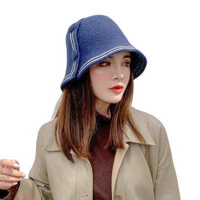 China Buckethat Japanese new retro bucket hat women's autumn and winter COMMON fisherman hat dome stylish fashionable hats for sale