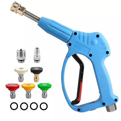 China High Pressure Wash Power Spray Gun Car SPS 4350 Car Washer Water Gun G3/8 BAR 300 PSI Eco-friendly for sale