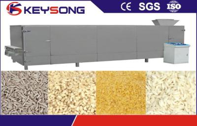 China PLC Control Food Drying Machine Full Automatic For Artificial Rice And Nutrition Powder for sale