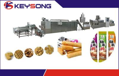 China Core Filling Snacks Food Making Machine Double Screw Extrusion 304 Stainless Steel for sale