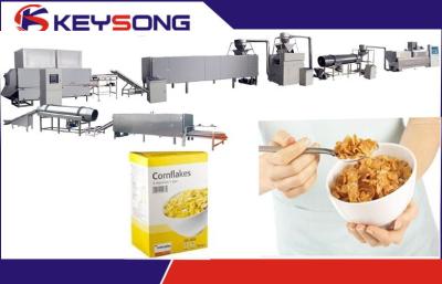 China Stainless Steel Cereal Puffing Machine , Breakfast Cereal Grain Processing Equipment for sale