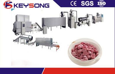 China Fully Automatic Breakfast Cereal Making Machine Corn Flakes Production Line for sale