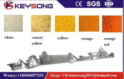 China Full Automatic Breadcrumb Making Machine Twin Screw Extruder High Efficiency for sale