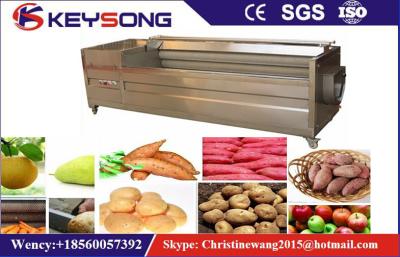 China Carrot Peeling Fruit And Vegetable Processing Machinery 380v / 50hz Steady Performance for sale