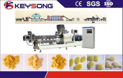 Chine Chaîne de production économiseuse d'énergie de granule de casse-croûte sortie machine d'Extrusioin 80 - 100kg/H à vendre