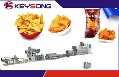 China High Output Tortilla Chips Making Machine , Doritos Corn Tortilla Making Equipment for sale