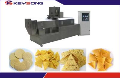 China Tortilla automática que hace la máquina, cadena de producción de snacks de Doritos del soplo en venta