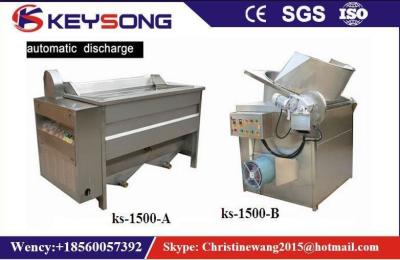 China Small Scale Food Frying Machine For Fried Snacks Chips Production Line No Oil Smoke for sale