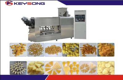 China Full Automatic Snack Pellet Production Line Crispy Pea Extruder Machine Low Energy Consumption for sale