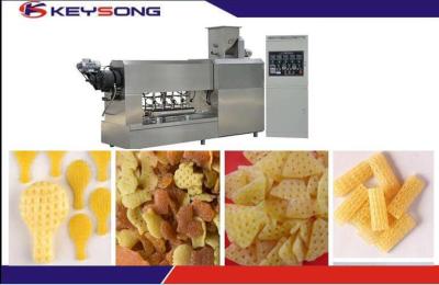 China 2D 3D Food Fryums Snack Pellet Production Line Extruder Machine Steady Performance for sale