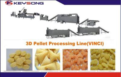 China Ahorro de la energía de la maquinaria de comida de bocados de la protuberancia 70kw, máquina del extrusor de la pelotilla del bocado en venta