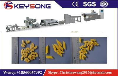 China Single Screw Macaroni Pasta Making Machine Food Extruder Steady Performance for sale