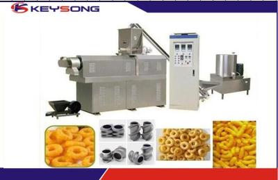 China Twin Screw Corn Puff Snacks Making Machine Extruder Healthy Food Production Line for sale