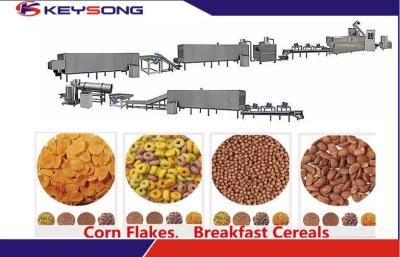 China Reliable Breakfast Cereal Making Machine Breakfast Cereal Production Line for sale