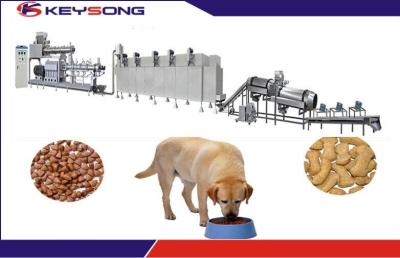 Chine Granule d'alimentation de chien d'OIN faisant la machine d'extrusion de production alimentaire d'animal familier de machine à vendre