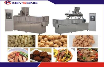 China Vegetarische Vleessoja Eiwitchuncks die Machine Met geringe geluidssterkte maken volledig Automatische Te koop