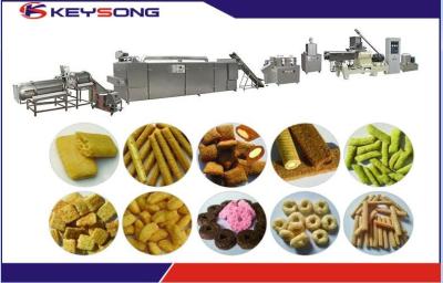 China Puff Corn Rice Core Filling Snacks Making Machine Snack Food Extruder Equipment for sale