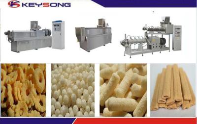 China Rice Snacks Making Machine , Corn Puff Extruder Machine CE ISO Certification for sale